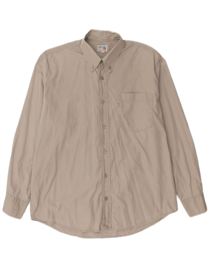 Levi's Herrenhemd aus mittelgrauer Baumwolle