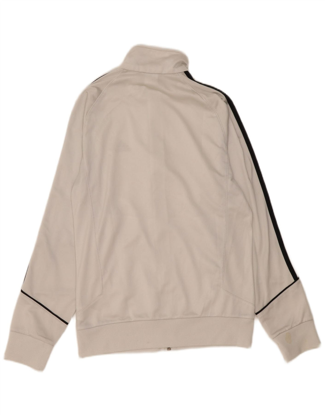 Adidas Herren Trainingsanzug Top Jacke UK 36/38 Small Weiß Polyester