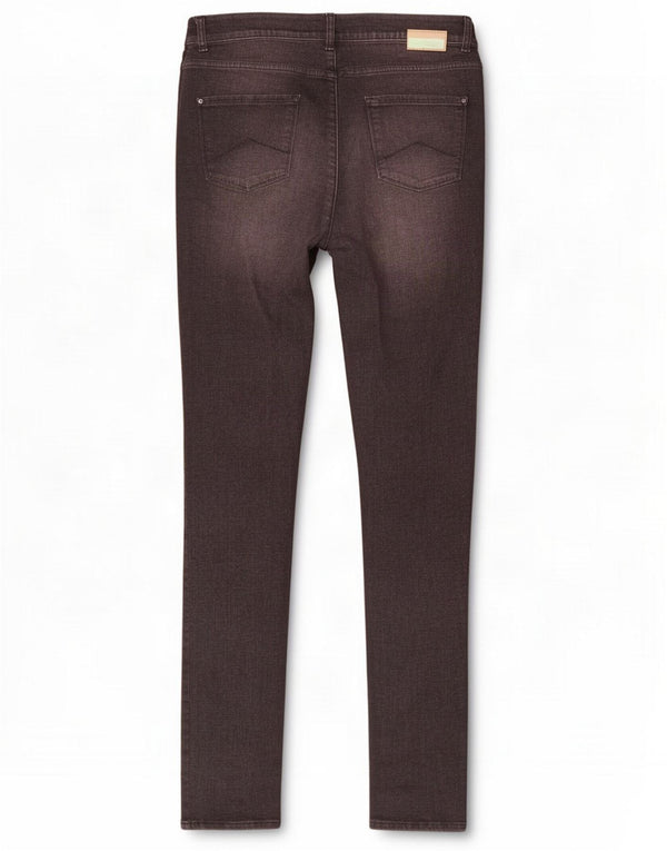 Carrera Damen Skinny Jeans Medium W30 L31 Graue Baumwolle