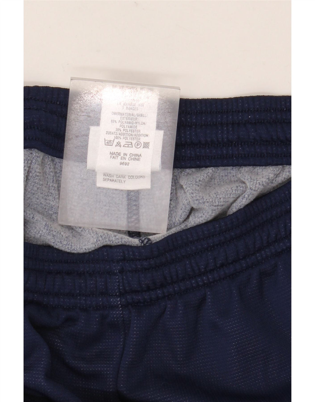 Adidas Herren-Trainingshose, Mittelblau, Colourblock-Polyamid