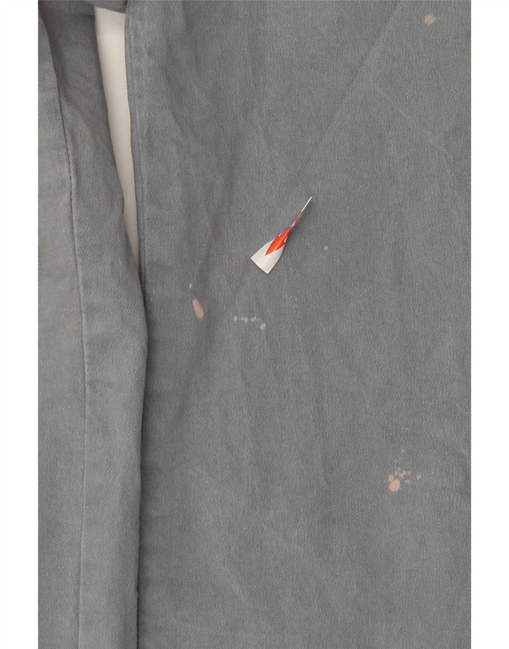 Marks & Spencer Herren-Chinohose, normal, W40, L33, Grau, Baumwolle