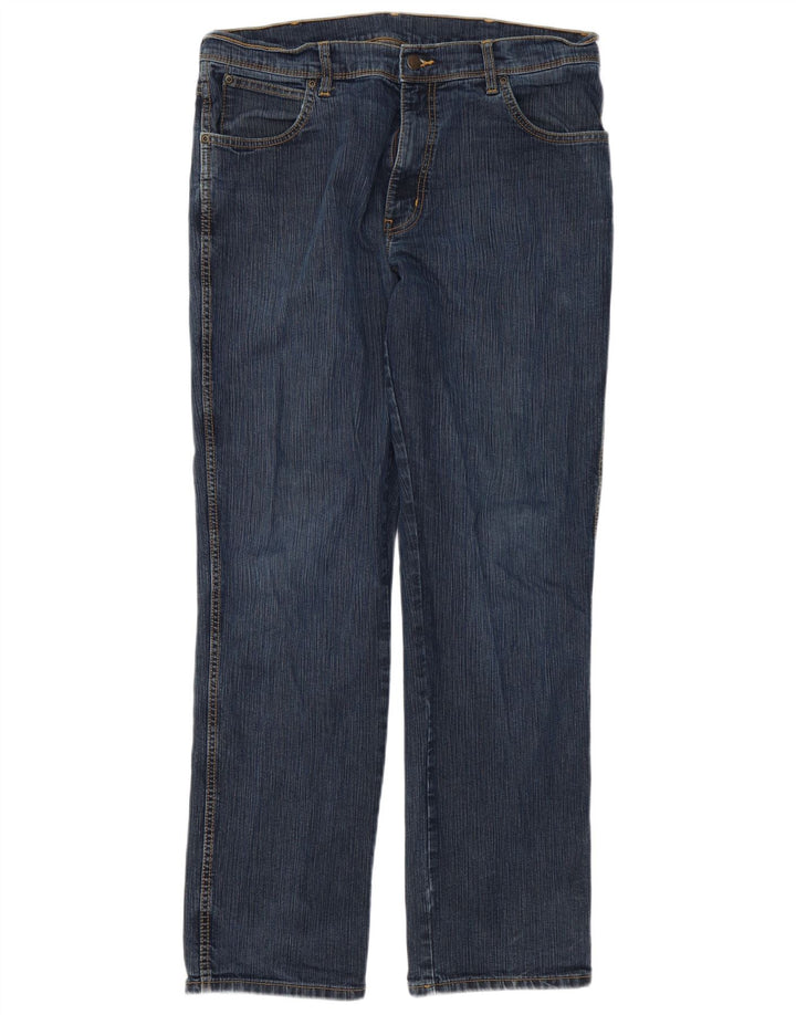 Wrangler Herren-Jeans mit normaler Passform, gerade Passform, W38, L32, Blau, Baumwolle