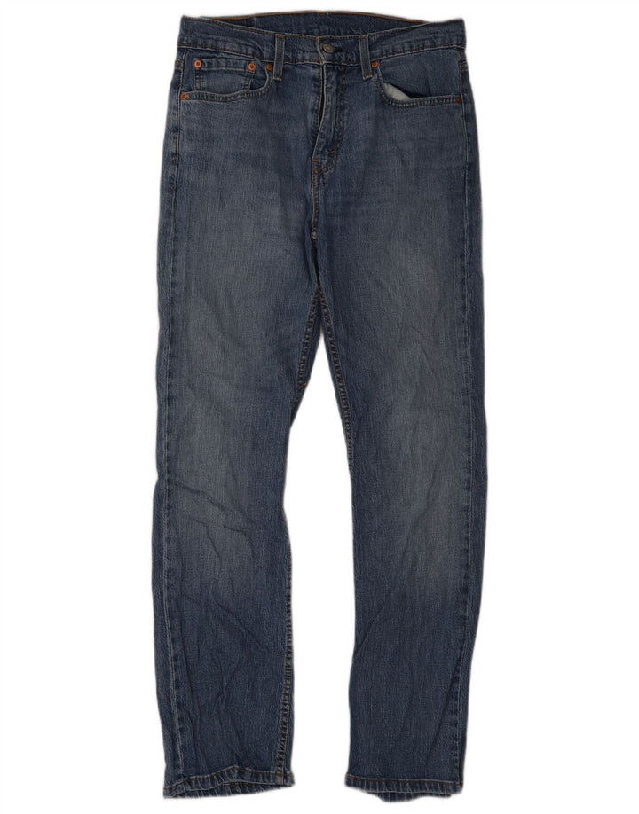 Levi's Herren 527 Slim Bootcut Jeans W32 L32 Blaue Baumwolle