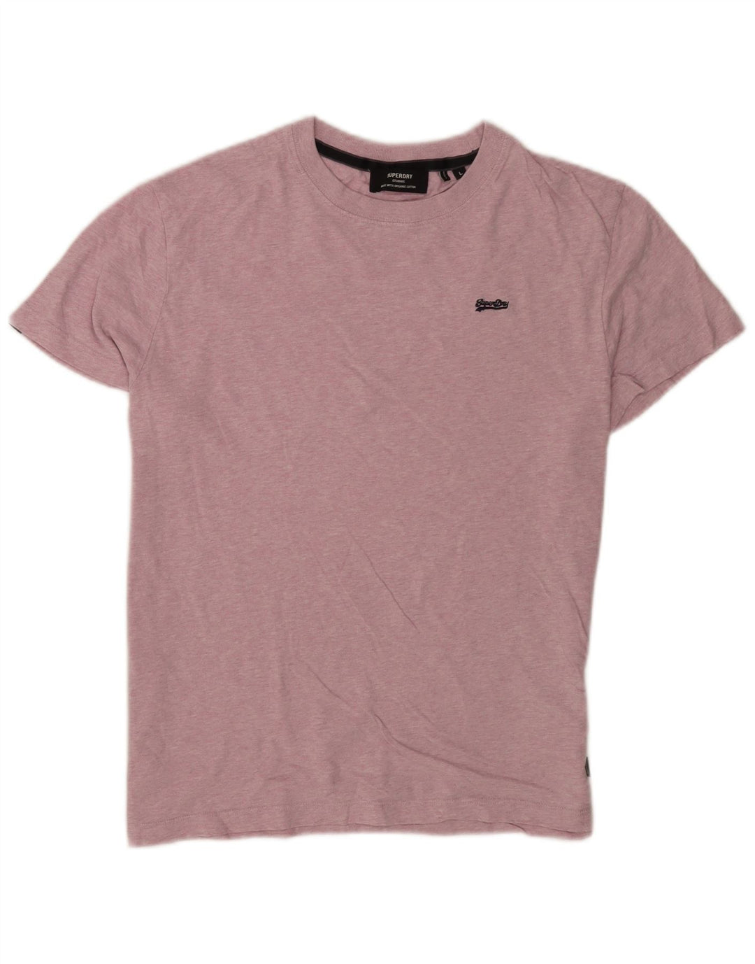 Superdry Herren T-Shirt Top Large Rosa Baumwolle