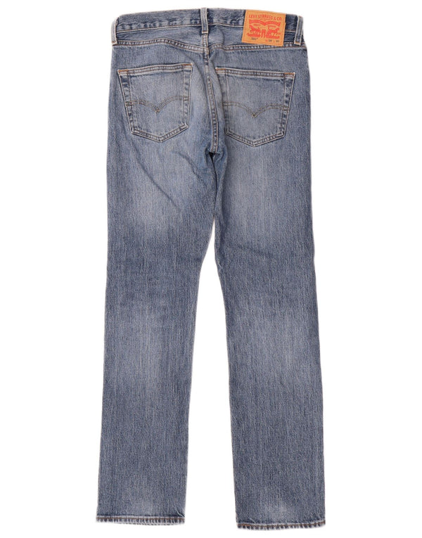 Levi's Herren 501 Straight Jeans W28 L30 Blaue Baumwolle