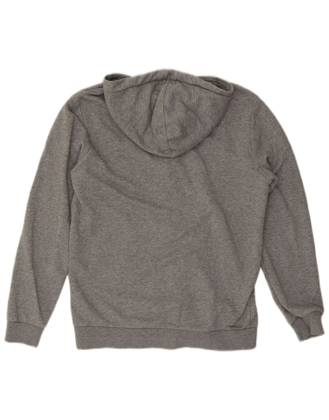 Puma Herren-Kapuzenpullover mit Reißverschluss, klein, grau meliert