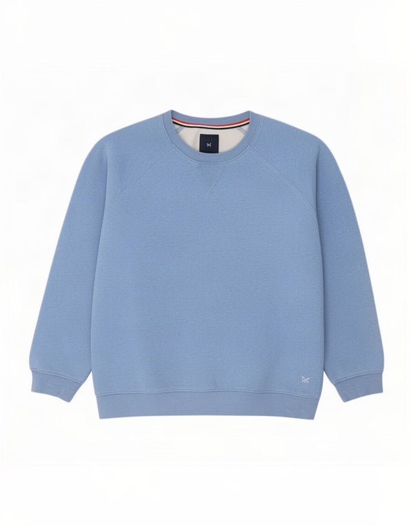 Crew Clothing Damen-Sweatshirt in Übergröße, Größe UK 18, XL, Blau, Baumwolle