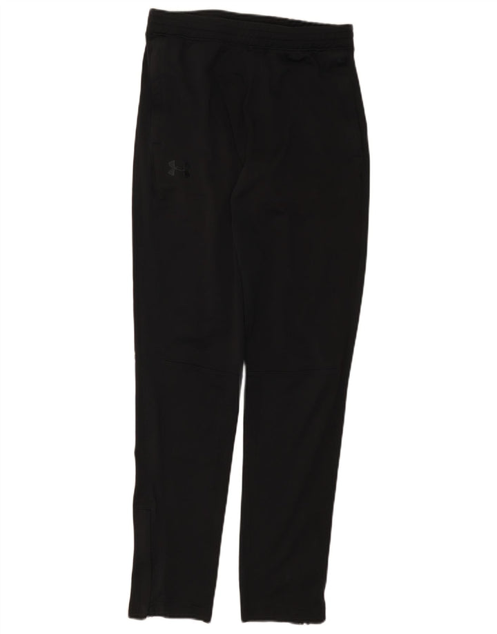 Under Armour Herren-Trainingshose, tailliert, Größe S, Schwarz, Polyester