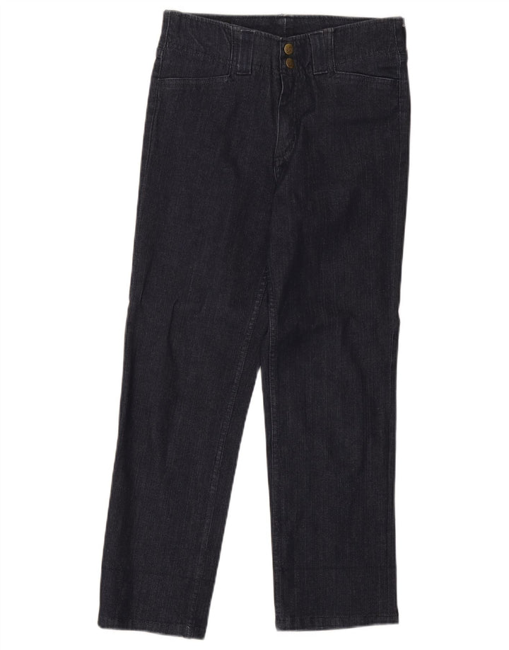 Lee Damen-Cropped-Jeans W28 L24 Marineblau