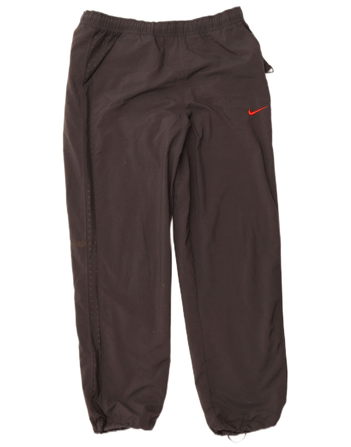 NIKE Herren-Trainingshose, Jogginghose, mittelgraues Polyester