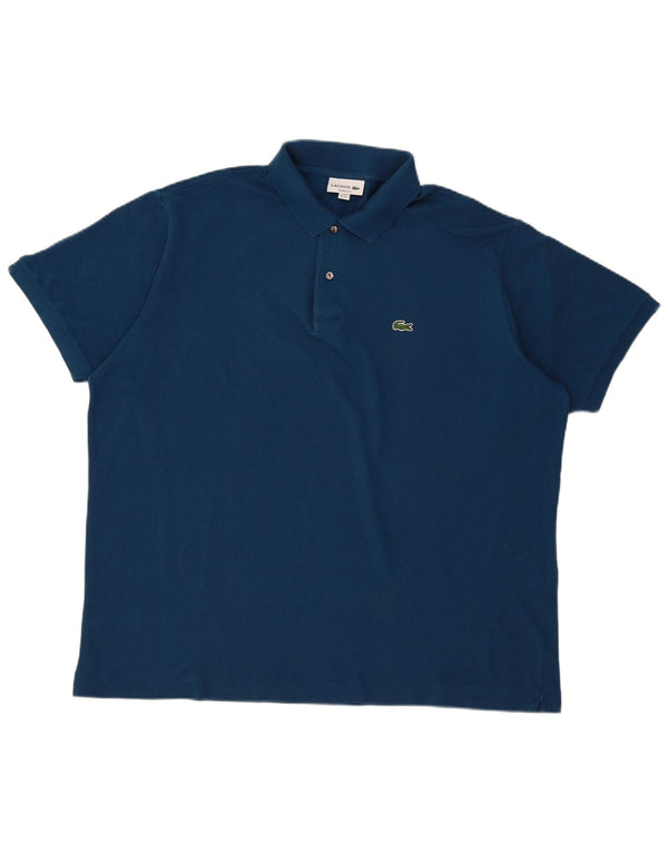 Lacoste Herren-Poloshirt mit klassischer Passform, Größe 8 3XL, marineblaue Baumwolle