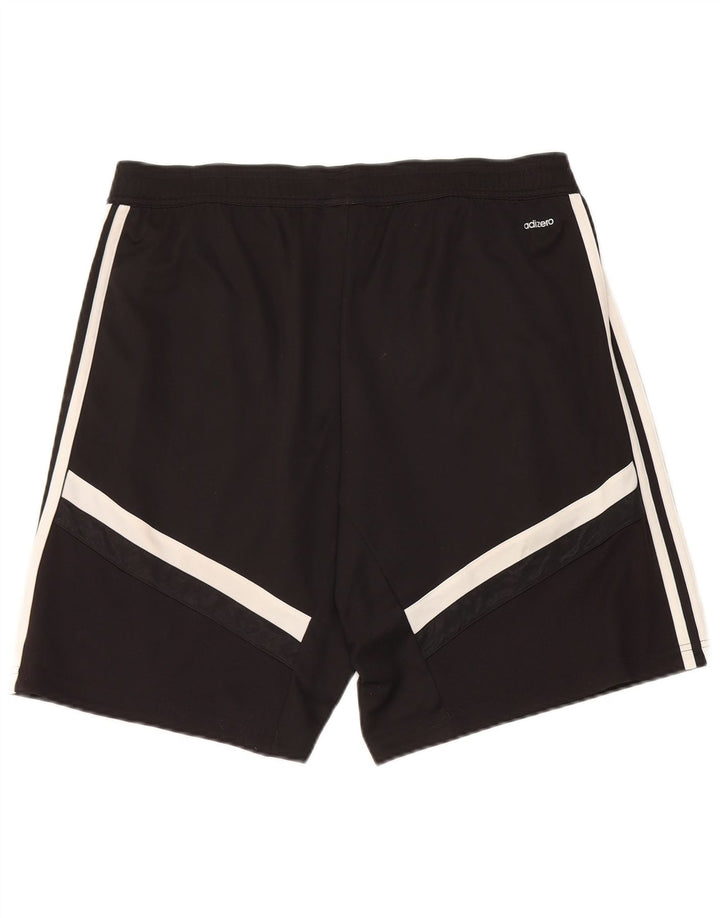 Adidas Herren Climacool Sportshorts, groß, schwarzes Farbblock-Polyester