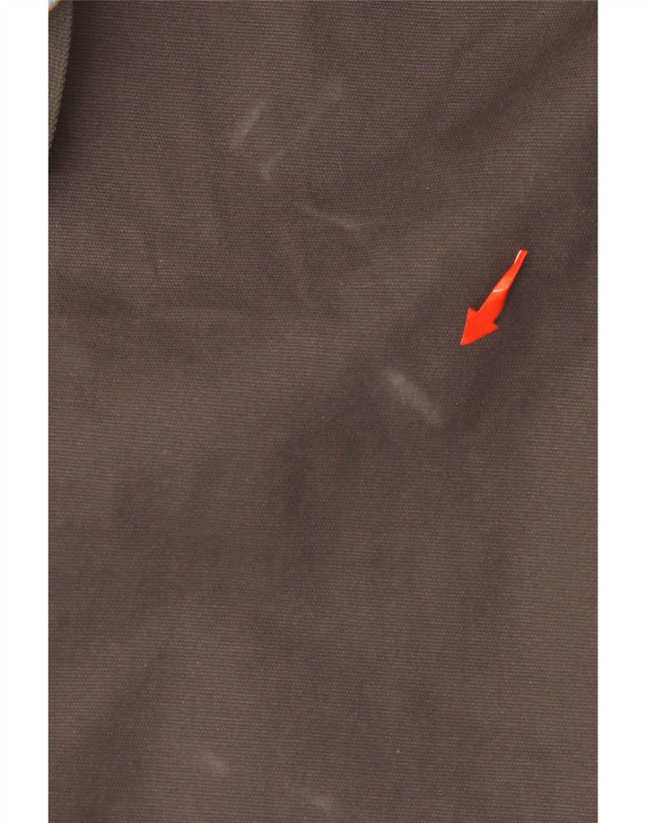 TIMBERLAND Herren-Parka mit Kapuze, UK 40, große graue Baumwolle