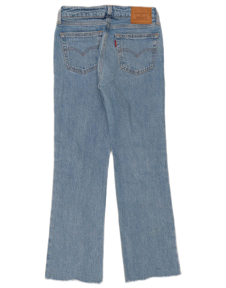 Levi's Damen Bootcut Jeans W24 L26 Blaue Baumwolle