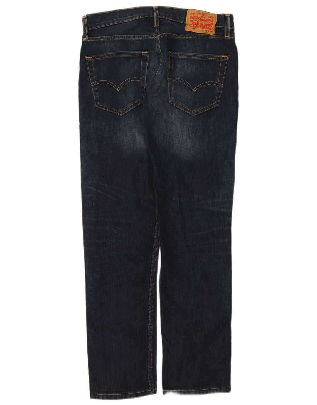 Levi's Herren 511 Slim Jeans W32 L30 Marineblau Baumwolle