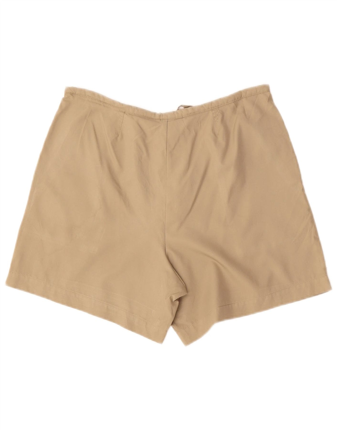 Nike Damen Shorts US 8/10 Medium W30 Beige Polyester