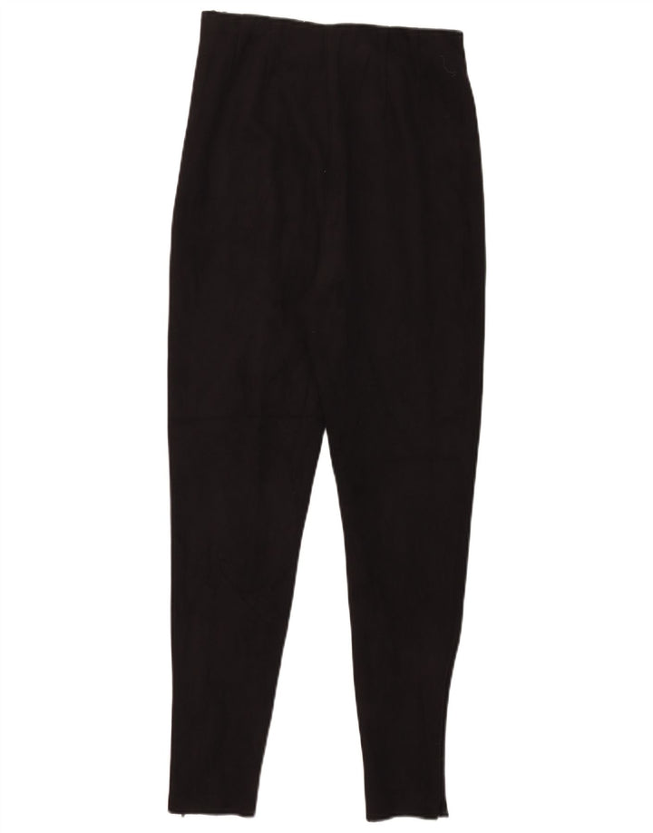 Schmale, kurze Hose von Zara für Damen, Größe M, W28, L26, Schwarz