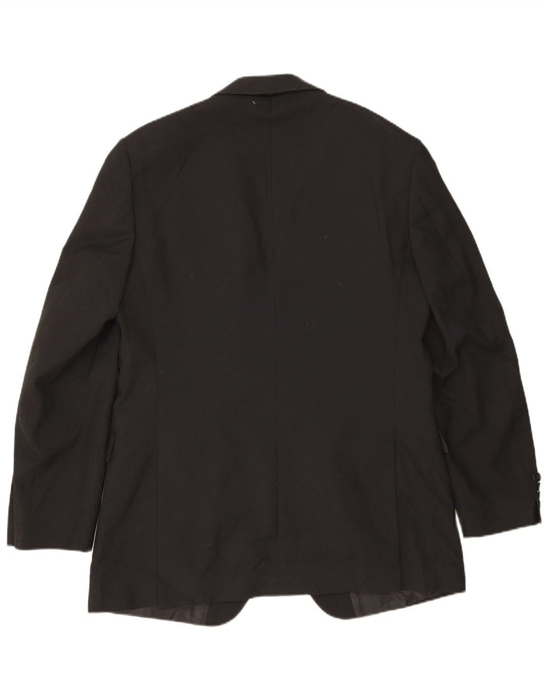 Marks & Spencer Herren-Blazer mit 2 Knöpfen, Gr. 42, Größe L, Schwarz, Polyester