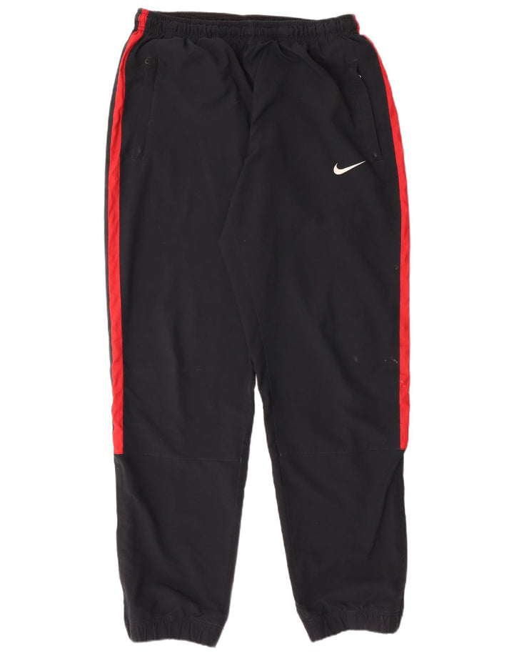 Nike Herren-Trainingshose, Jogginghose, Größe 41/43, groß, Schwarz, Farbblock