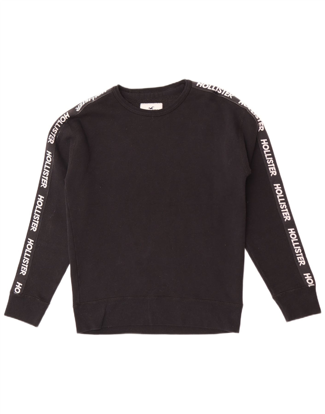 Hollister Herren-Sweatshirt mit Grafik, Größe S, Schwarz, Farbblockdesign