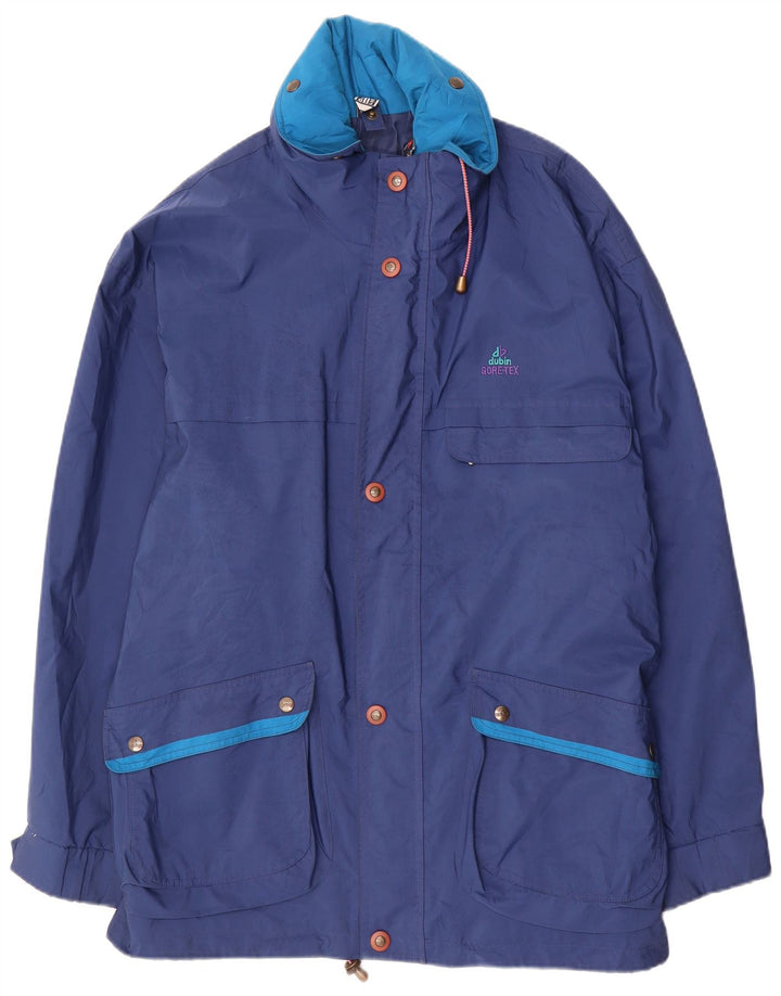 Dubin Herren Gore-Tex Wattierte Jacke IT 52 XL Blau Polyester