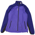 Reebok Damen-Trainingsanzug-Oberteil in Übergröße, Gr. 10, Größe S, Lila, Farbblock