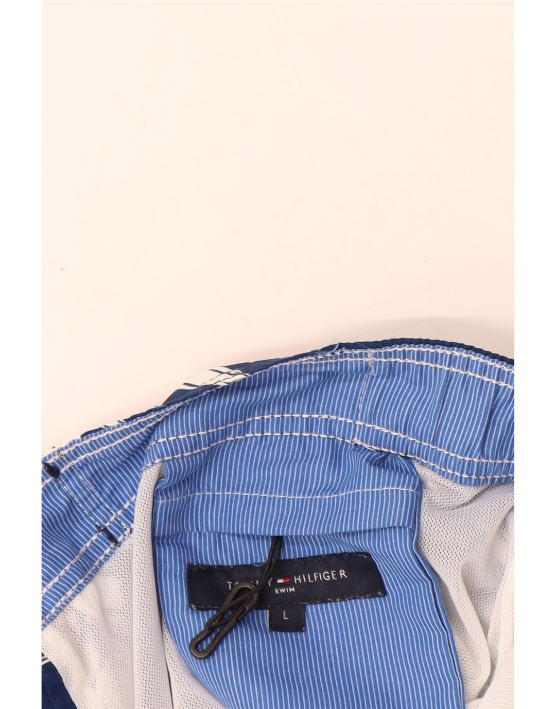 TOMMY HILFIGER Herren-Badeshorts, groß, marineblau, geblümt, Polyester