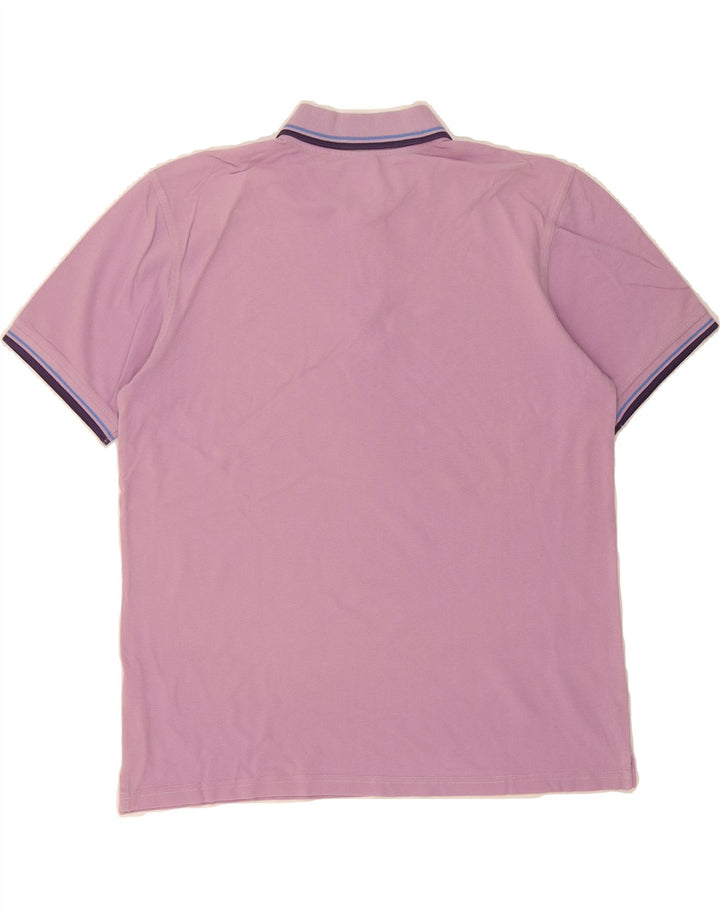 DIADORA Mens Polo Shirt Large Pink Cotton Vintage Diadora and Second-Hand Diadora from Messina Hembry 