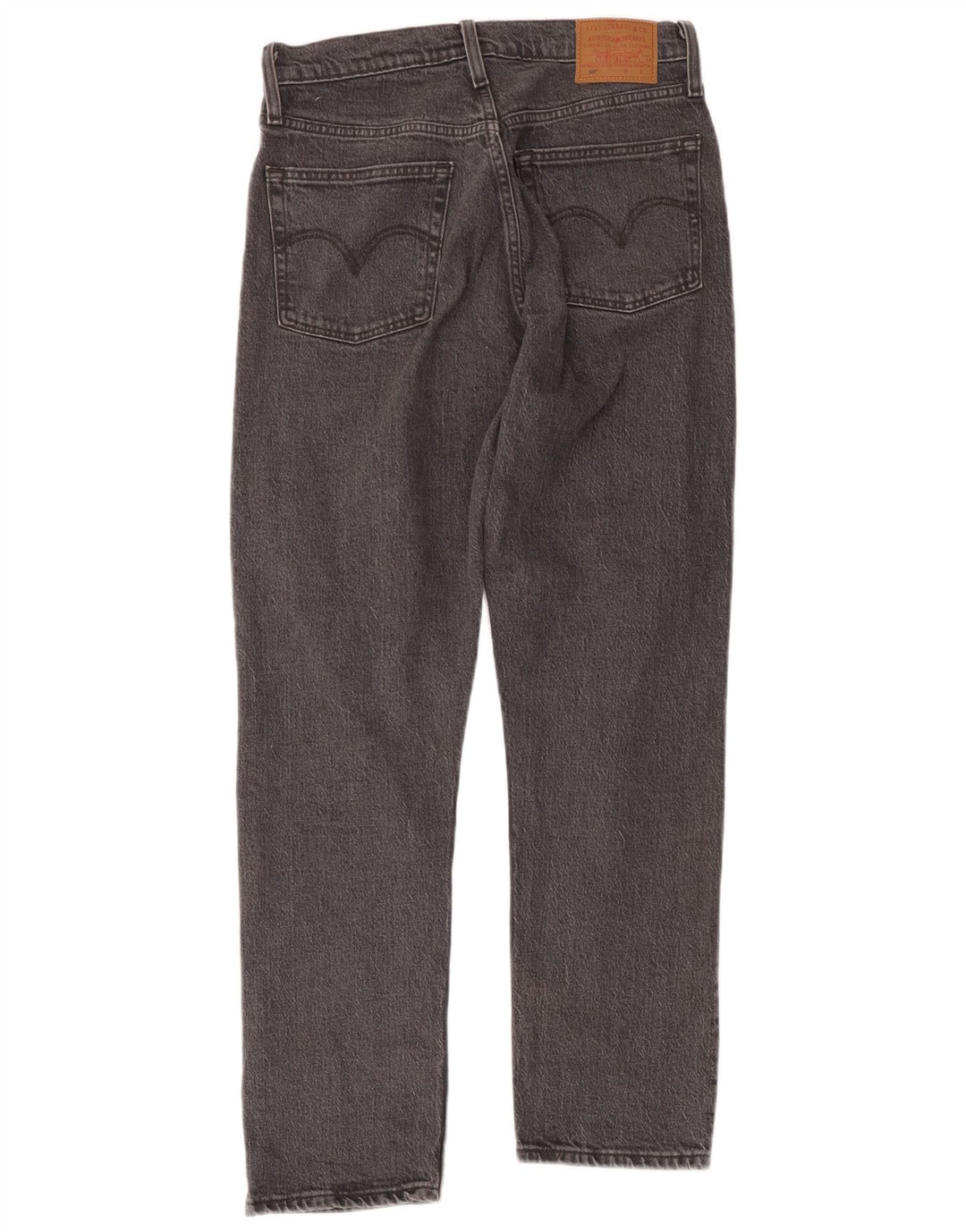 Levi's Damen 501 Straight Jeans W28 L28 Grau