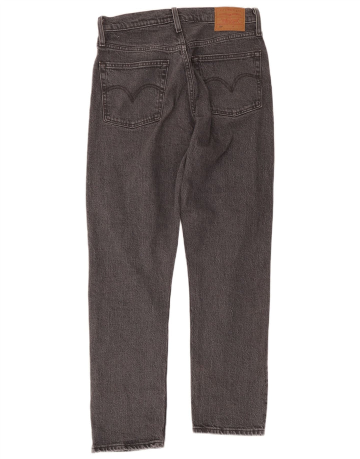 Levi's Damen 501 Straight Jeans W28 L28 Grau