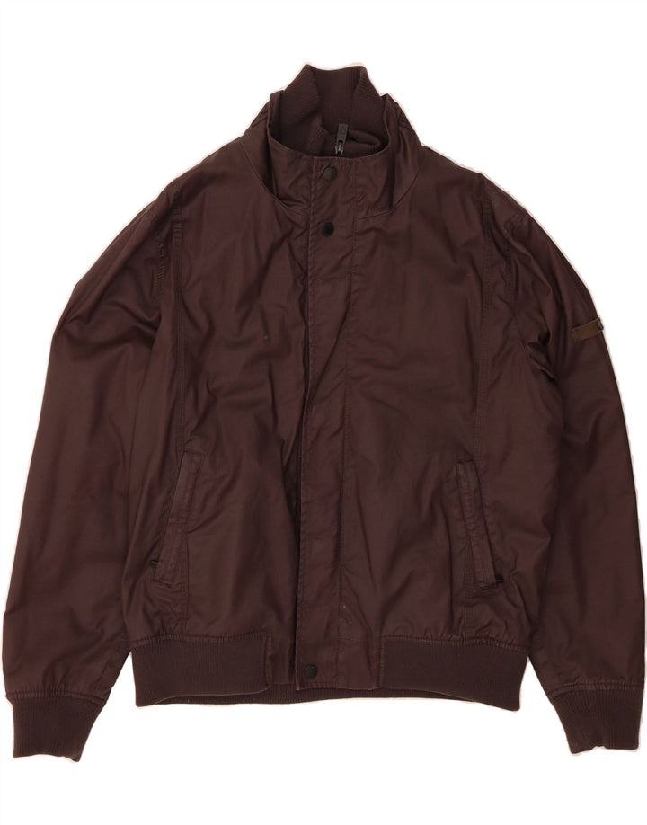 BEN SHERMAN Mens Bomber Jacket UK 42 XL Brown Cotton Vintage Ben Sherman and Second-Hand Ben Sherman from Messina Hembry 