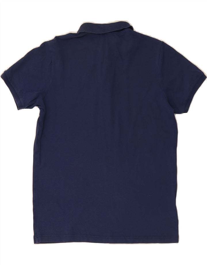 REFRIGIWEAR Mens Polo Shirt Large Navy Blue Vintage Refrigiwear and Second-Hand Refrigiwear from Messina Hembry 