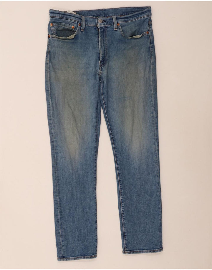 Levi's Herren Slim Jeans W34 L30 Blaue Baumwolle