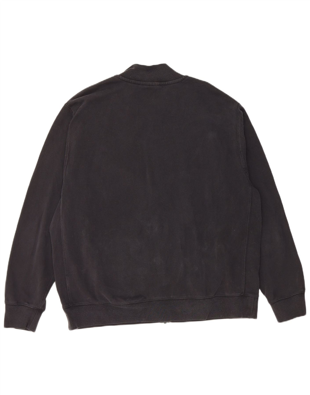 NIKE Herren-Trainingsanzug-Topjacke XL aus schwarzer Baumwolle