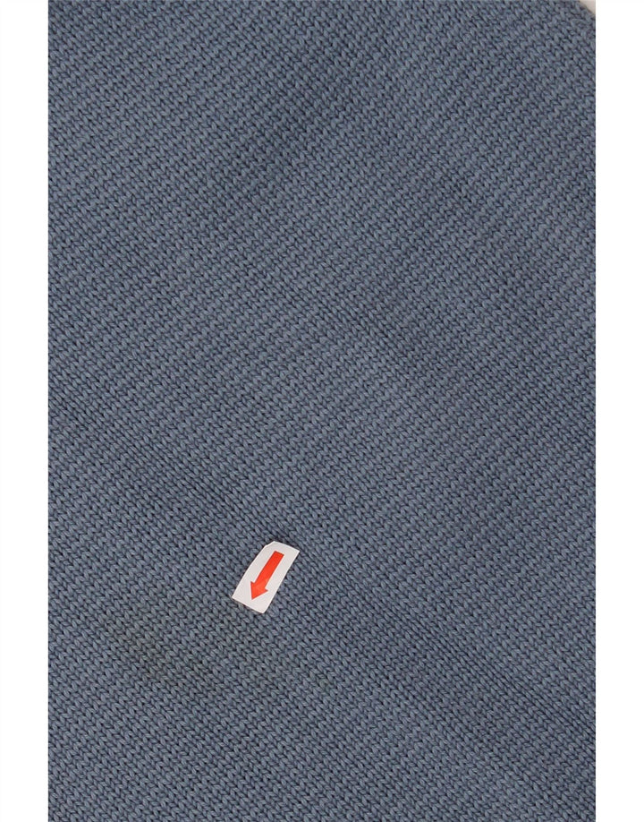 IZOD Herren-Pullover mit V-Ausschnitt, XL, blaue Baumwolle