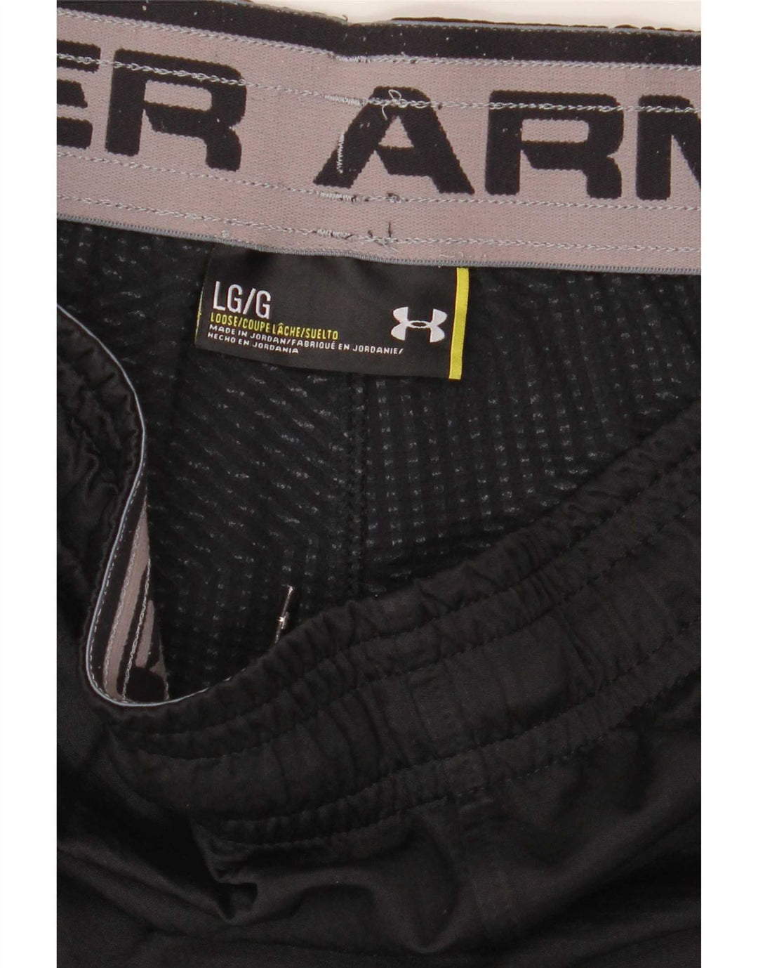Under Armour Herren-Trainingshose, Größe L, Schwarz