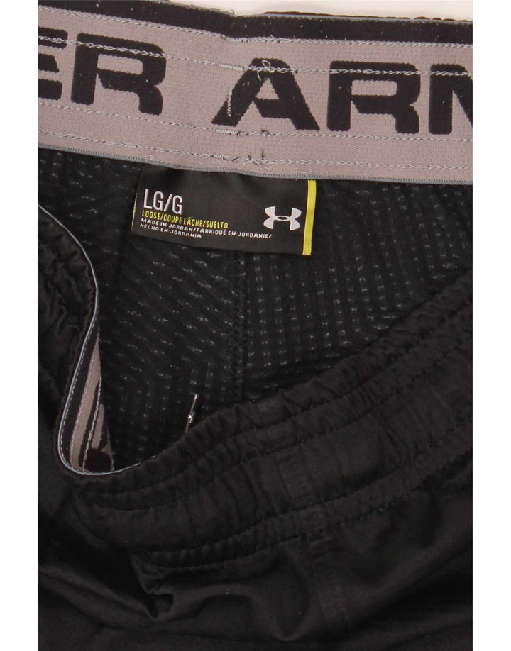 Under Armour Herren-Trainingshose, Größe L, Schwarz