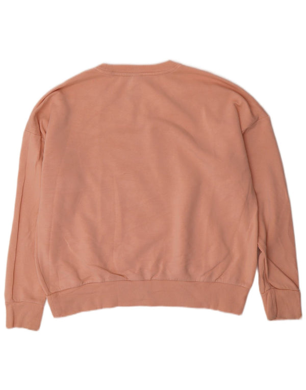 Adidas Damen Graphic Oversized Sweatshirt Pullover UK 12/14 Mittelrosa