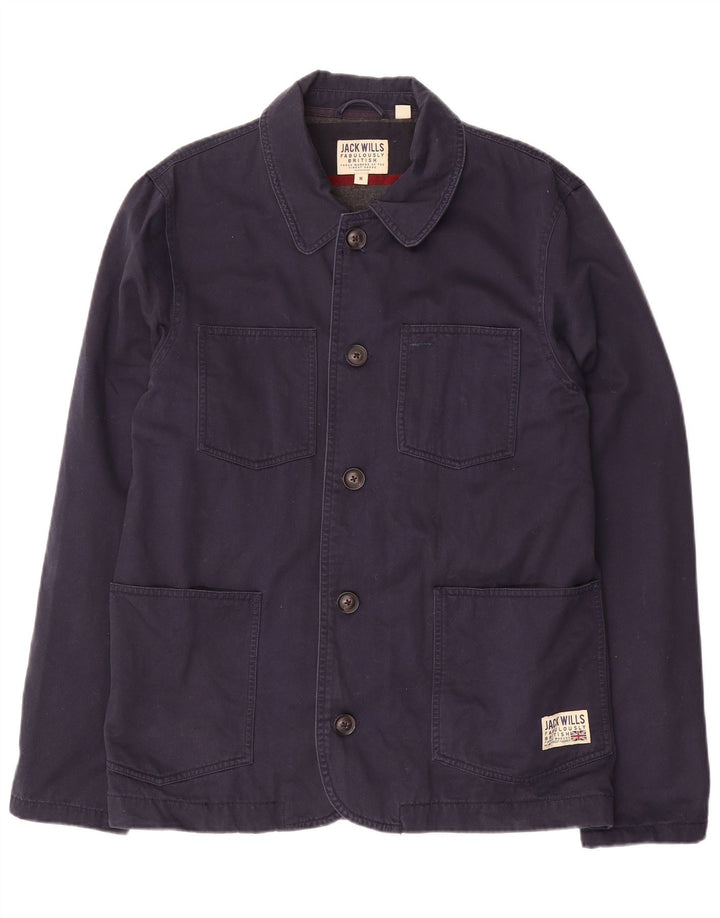 Jack Wills Herren-Blazer, Utility-Jacke, Gr. 38, mittleres Marineblau