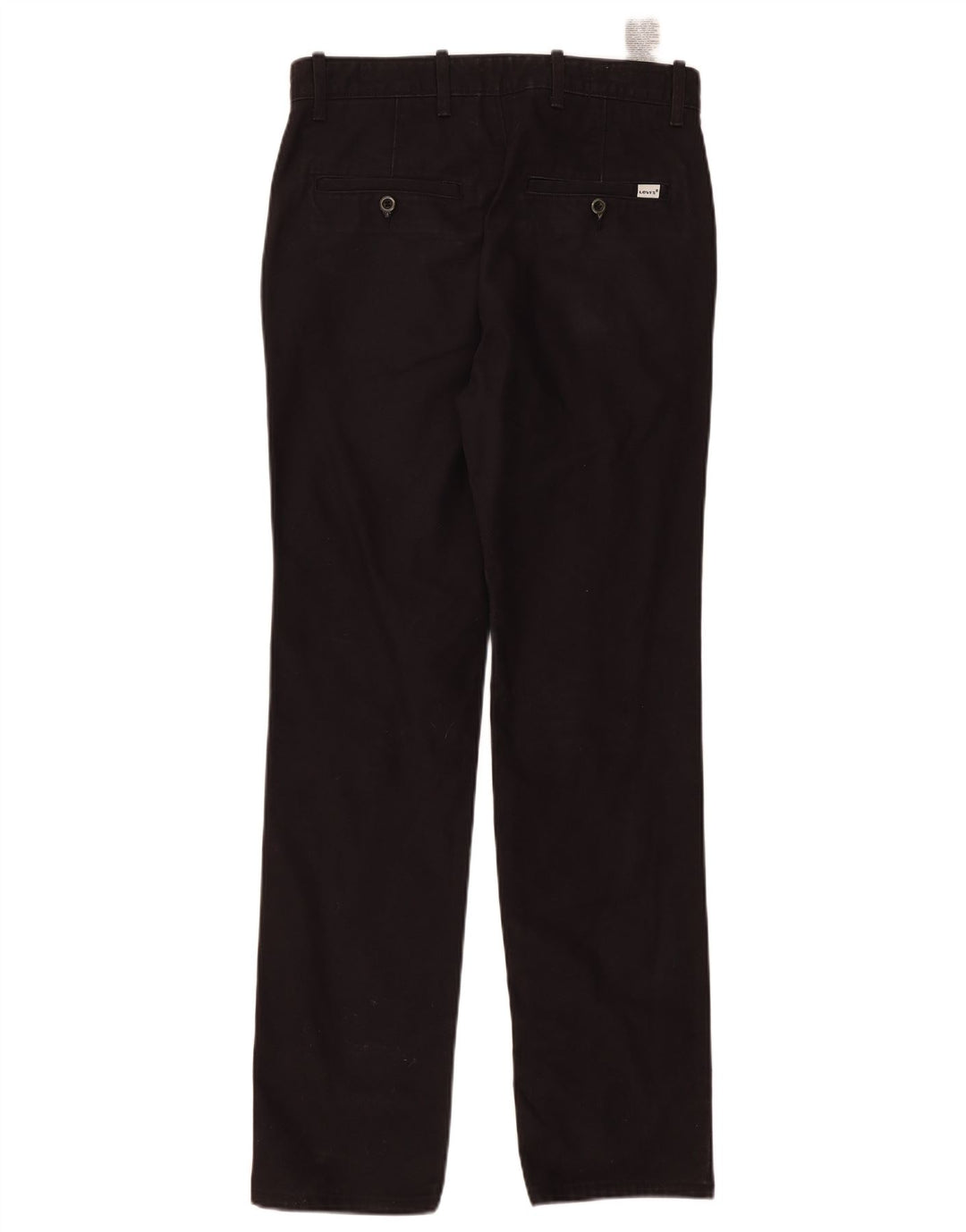 Levi's Herren gerade Chinohose W30 L34 schwarze Baumwolle