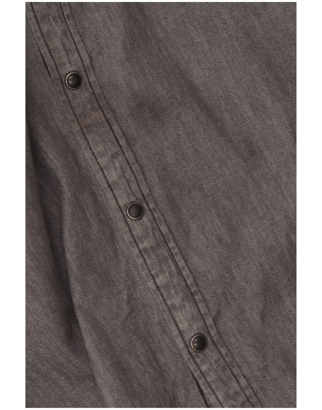 Lee Herren Utility Westernhemd 2XL Grau Baumwolle