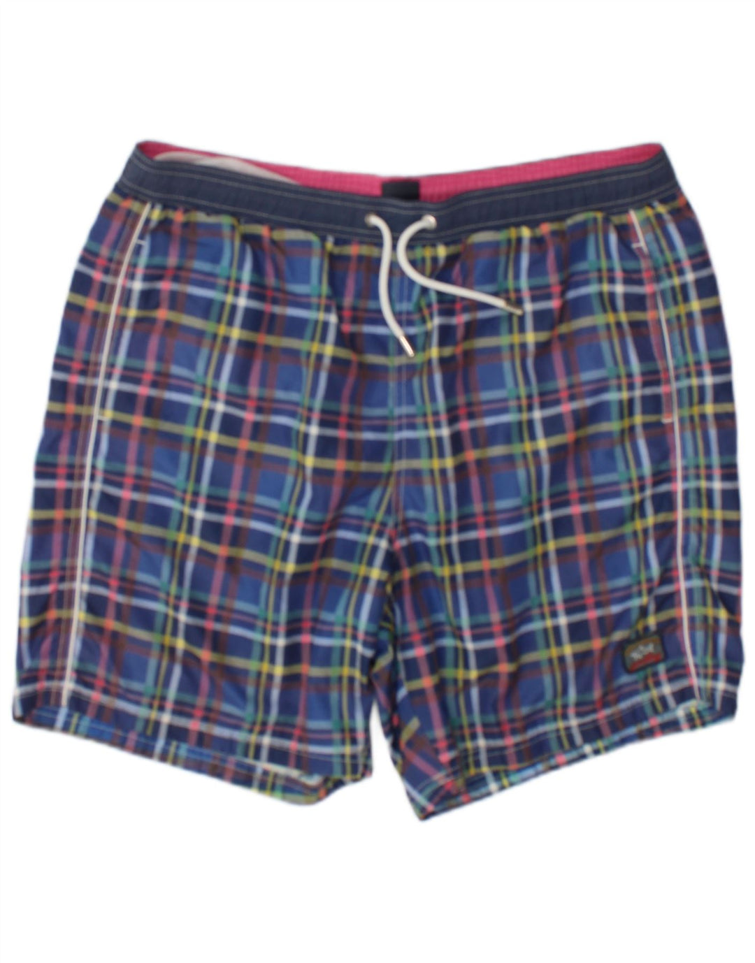 Paul & Shark Herren Yachting Badeshorts, groß, mehrfarbig kariert
