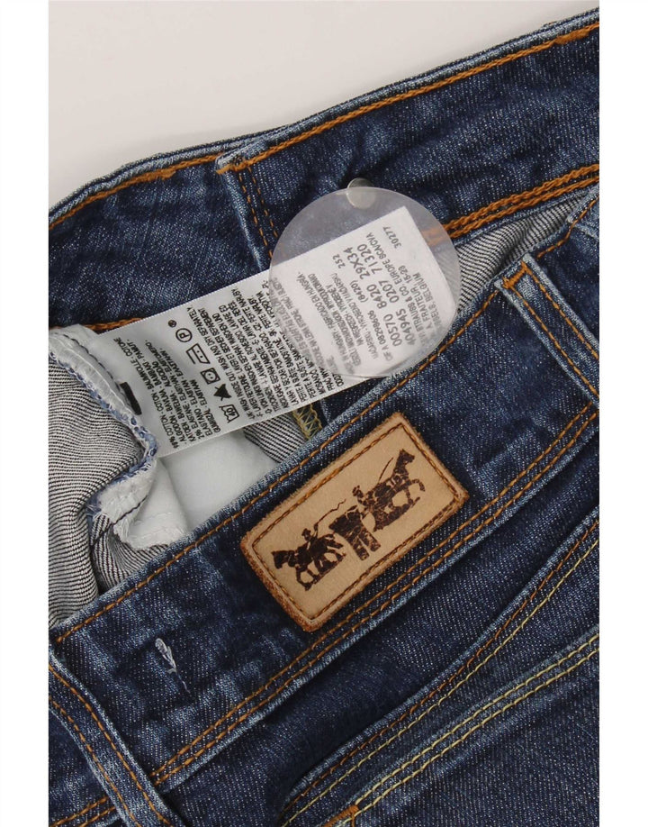 Levi's Damen 570 Straight Jeans W29 L30 Blaue Baumwolle
