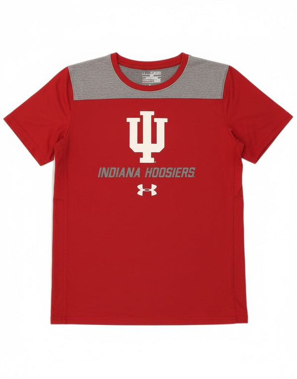 Under Armour Jungen Indiana Hoosiers Graphic T-Shirt Top 13–14 Jahre XL Rot
