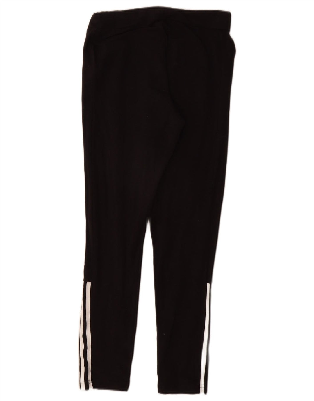 Adidas Damen Leggings UK 8/10 Small Schwarz Baumwolle