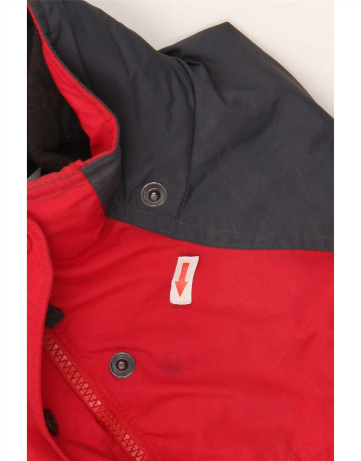 Columbia Damen Regenjacke UK 16 Large Marineblau Colourblock Polyester