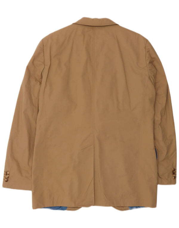 TOMMY HILFIGER Herren 2-Knopf-Blazerjacke EU 52 XL Beige Baumwolle