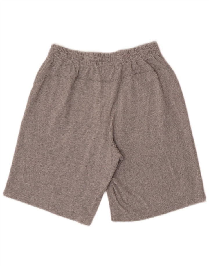 Adidas Herren Graphic Sport Shorts Kleine grau melierte Baumwolle