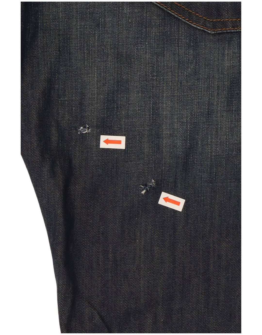 Hugo Boss Herren Straight Jeans W33 L32 Blaue Baumwolle