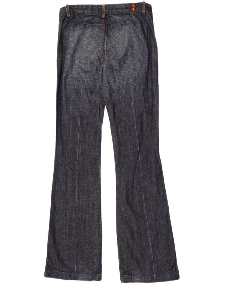 7 For All Mankind Schlagjeans für Damen, W27, L34, Marineblau, Baumwolle
